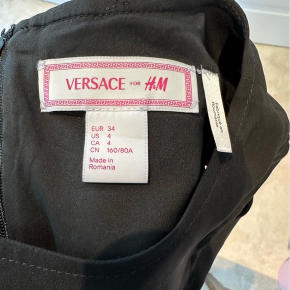 Versace for H&M black cutout mini dress - Picture 3 of 3